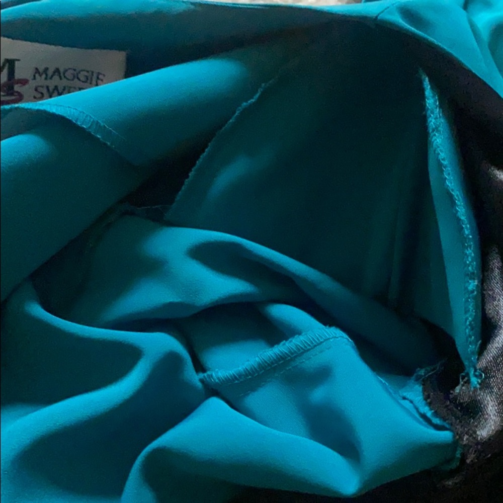 MAGGIE SWEET // Teal 2-Piece Pantsuit - Picture 10 of 10
